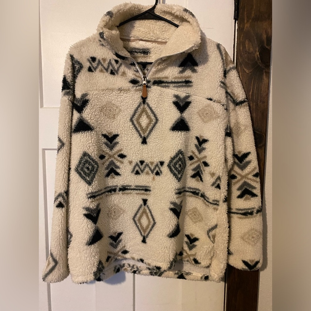 Quarter zip sweater